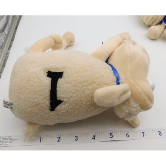 3 Vintage Curto Toy Serta Counting Sheep Plush Lot with Tags 1 13 29 Advertising - Picture 9 of 9